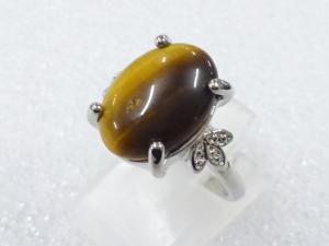 タイガーアイ　指輪(15号)